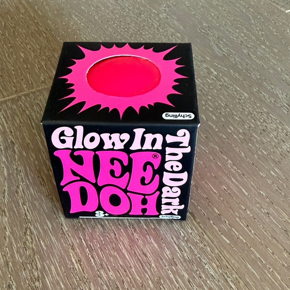 Glow in the Dark Kids Sensory Toy - Pink